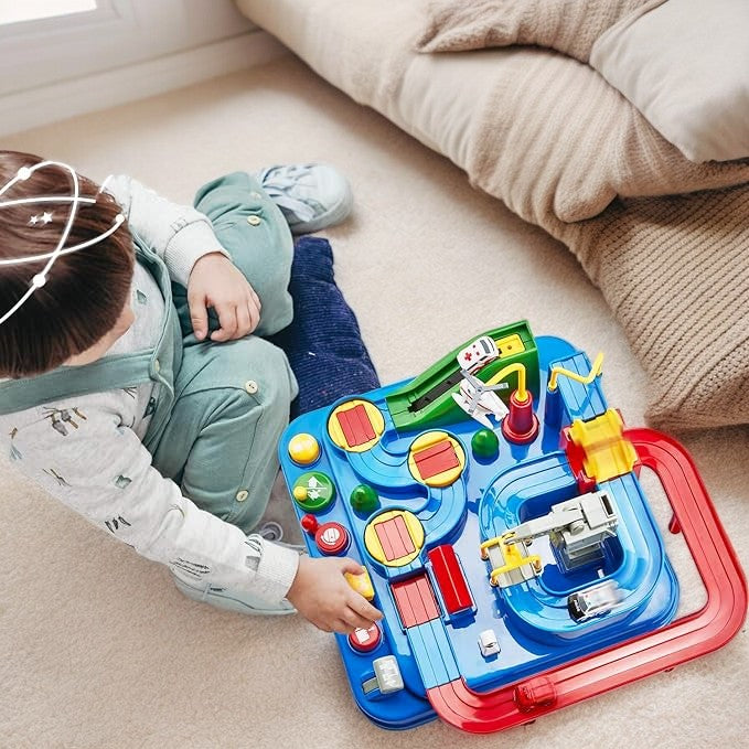Manual Car Adventure Track Toys