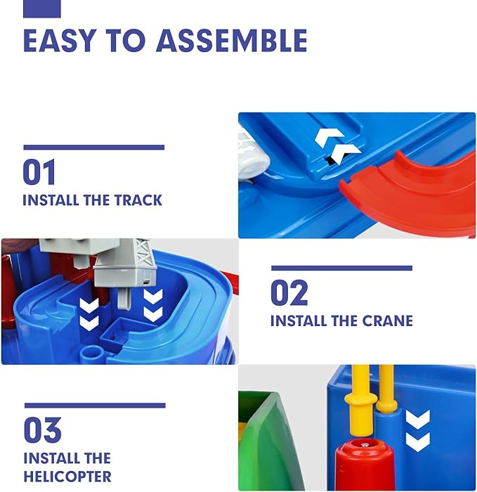 Manual Car Adventure Track Toys